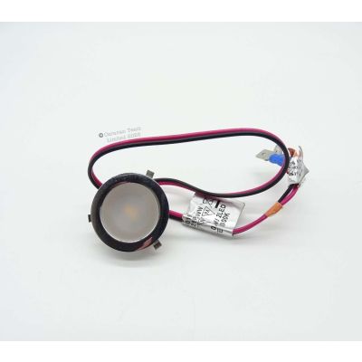 LED Round Chrome Indoor Recessed Light 12v 0.4w