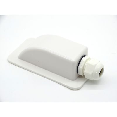 Cream kettle with black handle 