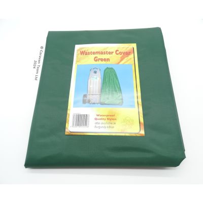 Green draw string bag with grey wastemaster