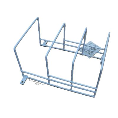 White Plastic Plate Rack
