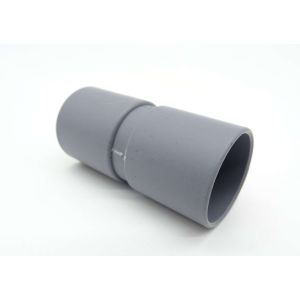Grey 28mm push fit Straight connector