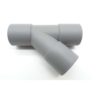 Grey 28mm Push fit Y connector