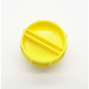 Alko Secure Wheel Lock Receiver Dust Cap - Yellow