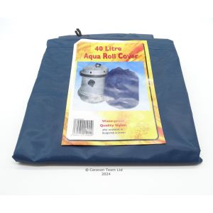 Waterproof nylon Navy Blue Aqua roll storage bag cover 