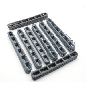 Rubber Awning Ladder Straps Grey