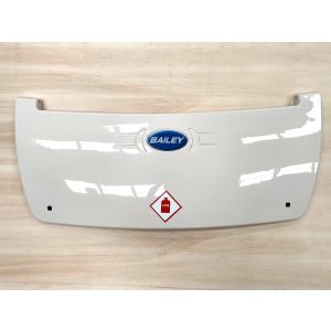 Bailey Series 7 Pageant front gas locker door. This is sold as a used part and has a few marks on the front