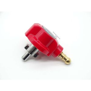 Red Bullfinch gas BBQ outlet plug connector 