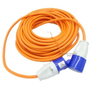 Caravan & Camping mains hook up cable with connections