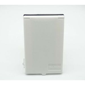 Flush Fitting 240v Inlet - White