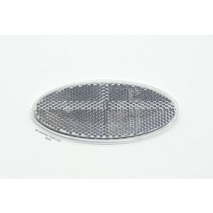 White oval Hella reflector