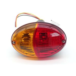 Hella Stop Tail Oval Light - Red/Amber