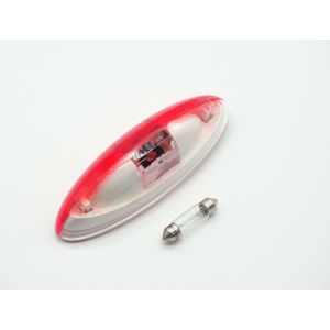 Jokon Side Marker Light Red/Clear with a White Base