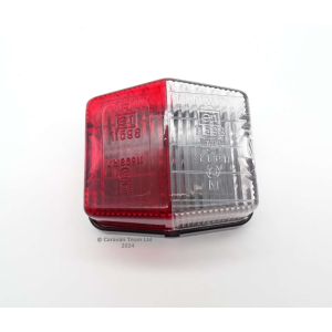 Side marker light red/clear