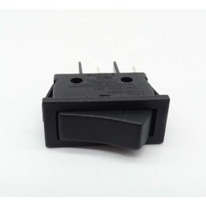 Large rectangle on/off rocker switch Black