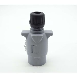 Grey/Black 'S' type towing plug