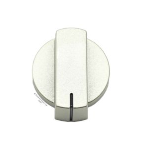 Thetford Cooker Control Knob - Matt Nickel