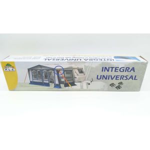 Awning tie down kit with sown in clips