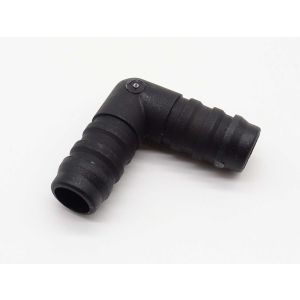 Black 1/2 Elbow Connector