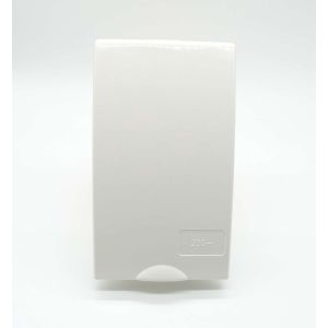 Rectangular Inlet Flush Fitted White