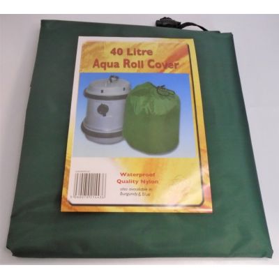 Waterproof nylon Dark green 40 litre aqua roll bag cover
